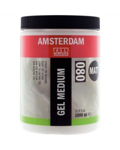 Amsterdam gel medium mat 080 1000ml.