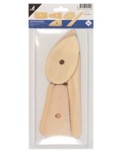  Lomer hout set 5 stuks Kangaro 