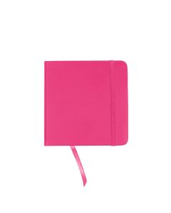 Schetsboek Kangaro 12x12cm hot pink 140g/ 80vel