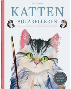 Boek Katten aquarelleren