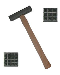 Bouchard hamer vaste kop 15mm. 3x3 - 4x4