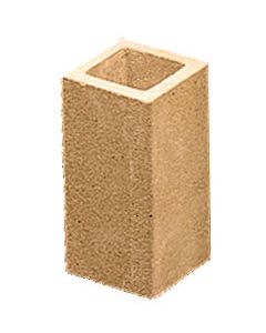 stapelkolom 50x50mm, hoogte 100mm.