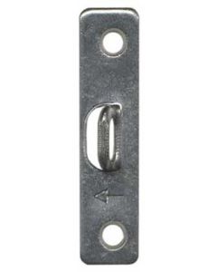 Ophangplaat voor zware schilderijen 51mm met 2 gaten a 2 stukse met schroeven