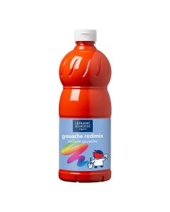 Lefranc Bourgeois Redimix plakkaatverf 1000ml – 026 Vermiljoen