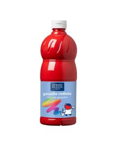 Lefranc Bourgeois Redimix plakkaatverf 1000ml – 027 Karmijn
