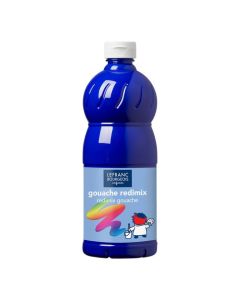 Lefranc Bourgeois Redimix plakkaatverf 1000ml – 031 Ultramarijn
