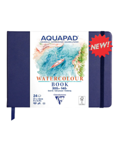 Aquapad watercolour book 21x14 cm 24 vel 300g landscape