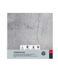 Stonepaper block 192g 15x15cm 40vel
