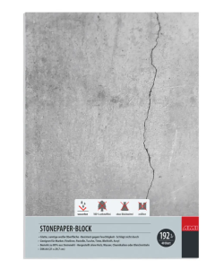 Stonepaper block 192g A4 21x29.7cm 40vel