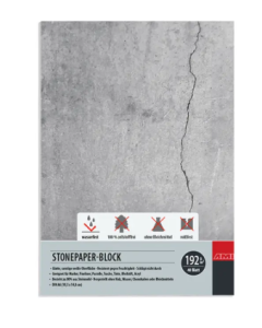 Stonepaper block 192g A6 10.5x14.8 cm 40vel