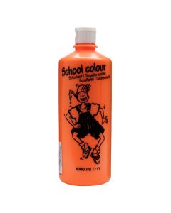 Talens Schoolverf 1000 ml. kleurnr. 235 Oranje