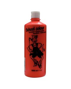 Talens Schoolverf 1000 ml. kleurnr. 301 Lichtrood