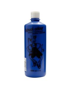 Talens Schoolverf 1000 ml. kleurnr. 502 Donkerblauw