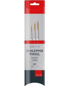 Sleper penselen set Ami 3 stuks serie A120