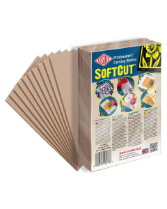 Essdee "Softcut" Lino snijplaten 10x10cm.