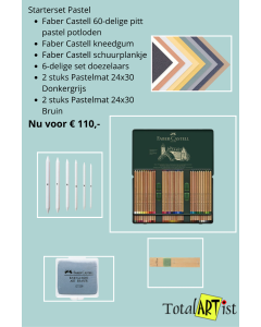 Starterset Faber Castell pastel tekenen