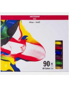 Amsterdam Acryl introductieset 90-delig 