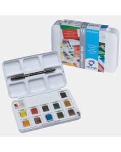 Van Gogh Aquarelverf pocketbox 12-dlg standaard kleuren