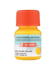 Glas & Porselein Dekkend 30 ml Goudgeel