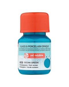 Glas & Porselein Dekkend 30 ml Oceaangroen