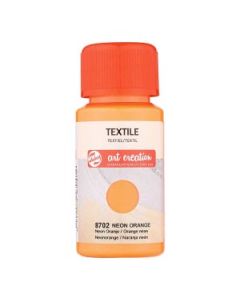 Textiel Color 50 ml Neon Oranje