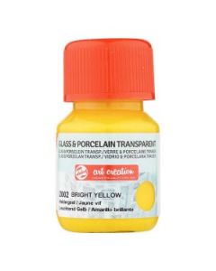 Glas & Porselein Transparant 30 ml Heldergeel 