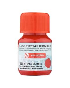 Glas & Porselein Transparant 30 ml Intens Karmijn