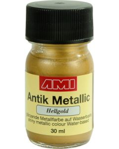 AMI Antiek Metallicverf Lichtgoud 30ml 