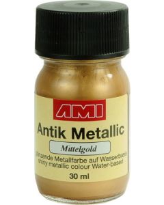 AMI Antiek Metallicverf Middelgoud 30ml