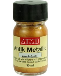 AMI Antiek Metallicverf Donkergoud 30ml