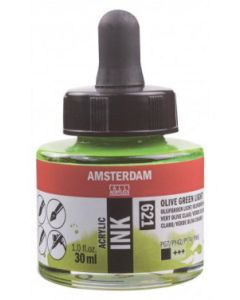 Amsterdam inkt 30 ml. 621 Olijfgroen licht