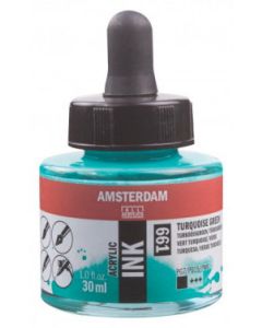 Amsterdam inkt 30 ml. 661 Turkooisgroen