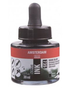 Amsterdam inkt 30 ml. 735 Oxydzwart