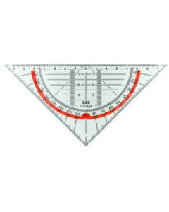 Geodriehoek Aristo 16cm. met of zonder greep.