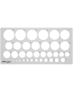 Circelsjabloon 1 - 35mm.