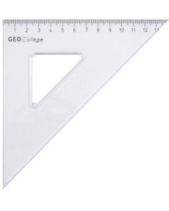 Driehoek Aristo 45° GeoCollege. Div. maten