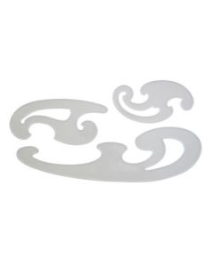 burmeisterset 3 delig transparant