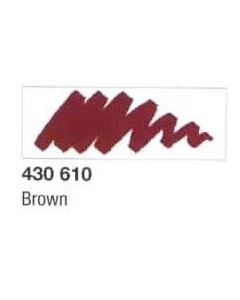 Nerchau "Porcelan Art" porceleinstift Bruin