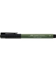 tekenstift FC Pitt Artist Pen Brush 174 chroom groen opaak