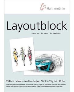 Hahnemühle Layoutblok Bleedproof A4