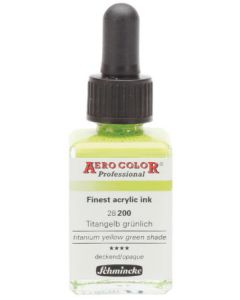 Schmincke Aero Color titanium yellow green shade 200