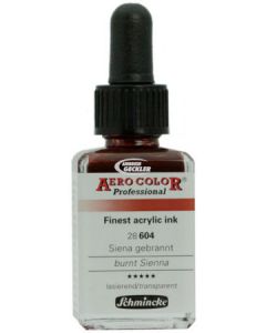 Schmincke Aero Color burnt Sienna 604