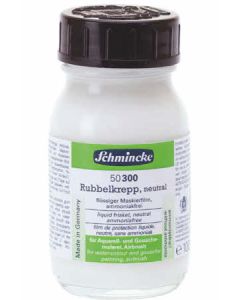 SCHMINCKE® maskeerfilm "Rubbelkrepp" wit
