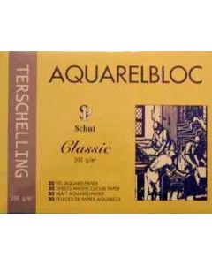 Aquarelblok Terschelling 200gr. a 20 vel
