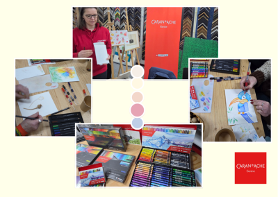 Terugblik op een geslaagde workshop met Caran d’Ache